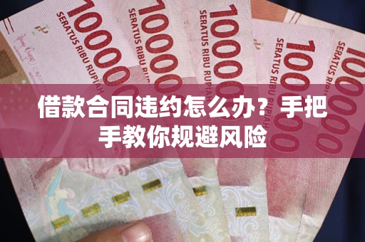 武汉借款合同违约怎么办？手把手教你规避风险