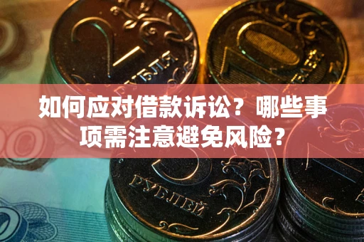 武汉如何应对借款诉讼？哪些事项需注意避免风险？