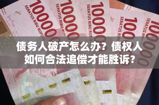 武汉债务人破产怎么办？债权人如何合法追偿才能胜诉？