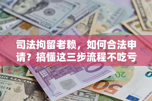 武汉司法拘留老赖，如何合法申请？搞懂这三步流程不吃亏！