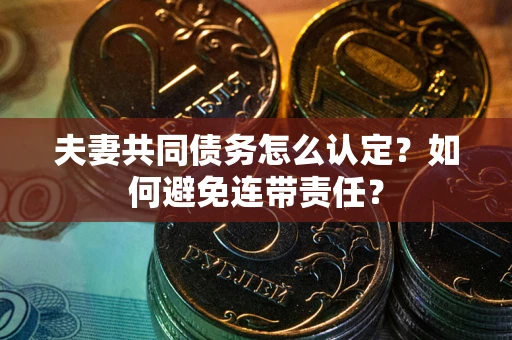 武汉夫妻共同债务怎么认定？如何避免连带责任？