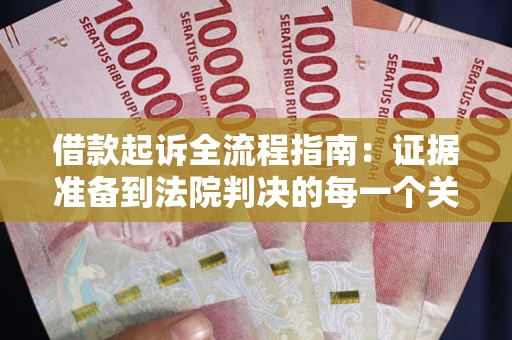 武汉借款起诉全流程指南：证据准备到法院判决的每一个关键步骤