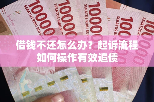 武汉借钱不还怎么办？起诉流程如何操作有效追债