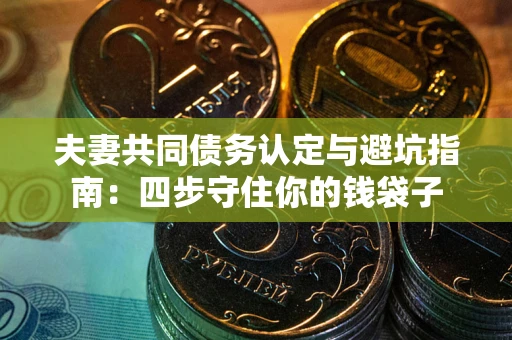 武汉夫妻共同债务认定与避坑指南：四步守住你的钱袋子