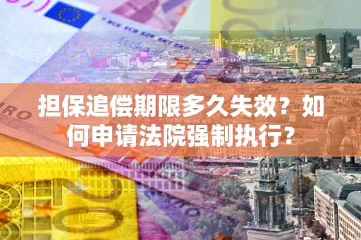 武汉担保追偿期限多久失效？如何申请法院强制执行？