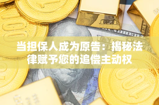 武汉当担保人成为原告：揭秘法律赋予您的追偿主动权