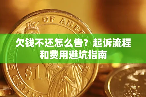 武汉欠钱不还怎么告?起诉流程和费用避坑指南 武汉欠钱不还怎么告?起诉流程和费用避坑指南