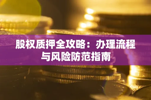 武汉股权质押全攻略：办理流程与风险防范指南