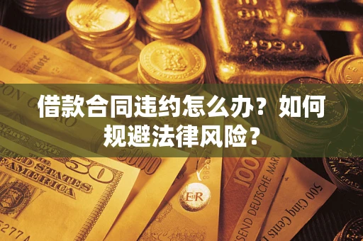 武汉借款合同违约怎么办？如何规避法律风险？